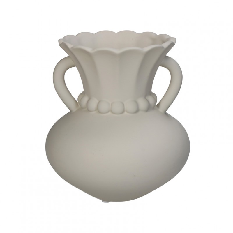 Vaso 15,5x15,5xh16,8cm netto/outlet