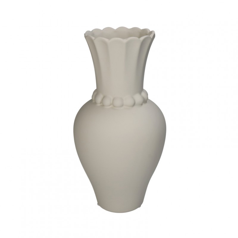 Vaso 14,2x14,2xh27,3cm netto/outlet