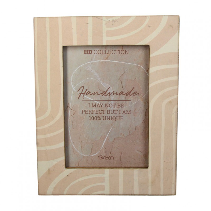 KAL-3666 | CORNICE LEGNO MANGO 13X18cm - peach