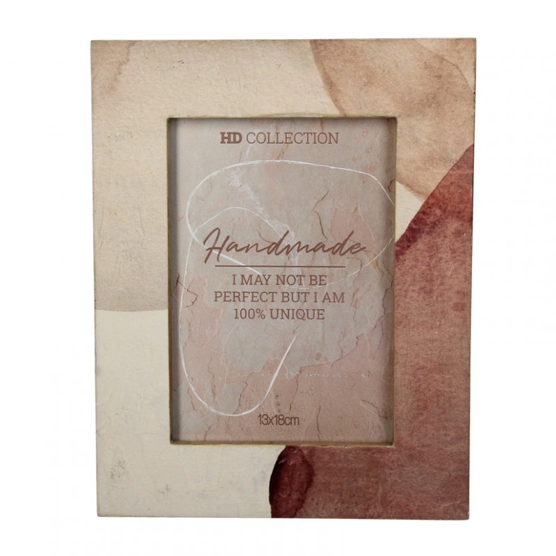 KAL-3668 | CORNICE LEGNO MANGO 13X18cm - peach
