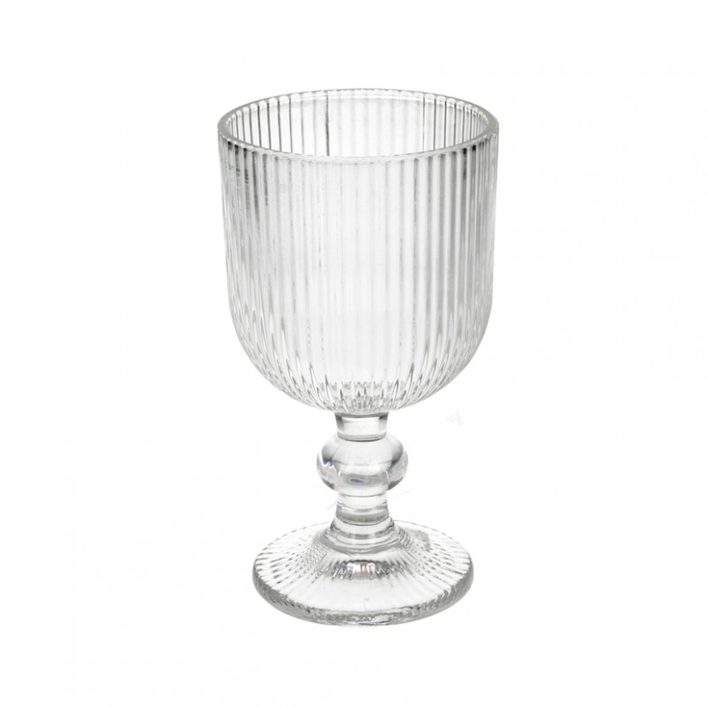 Calice vetro d8 h16cm - clear