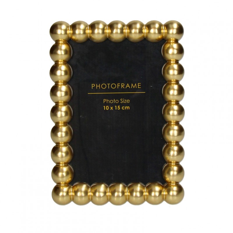 KAL-5375 | CORNICE POLIRES. BEADS 10X15cm - gold