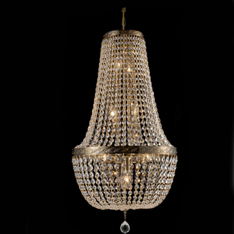 KY204918D75H125L18AB | LAMPADARIO 18L-kg 13 D75 H125-antique br