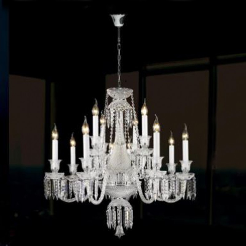 KYY4043C80D80 | LAMPADARIO 12LUCI D80 H80 kg16- crome