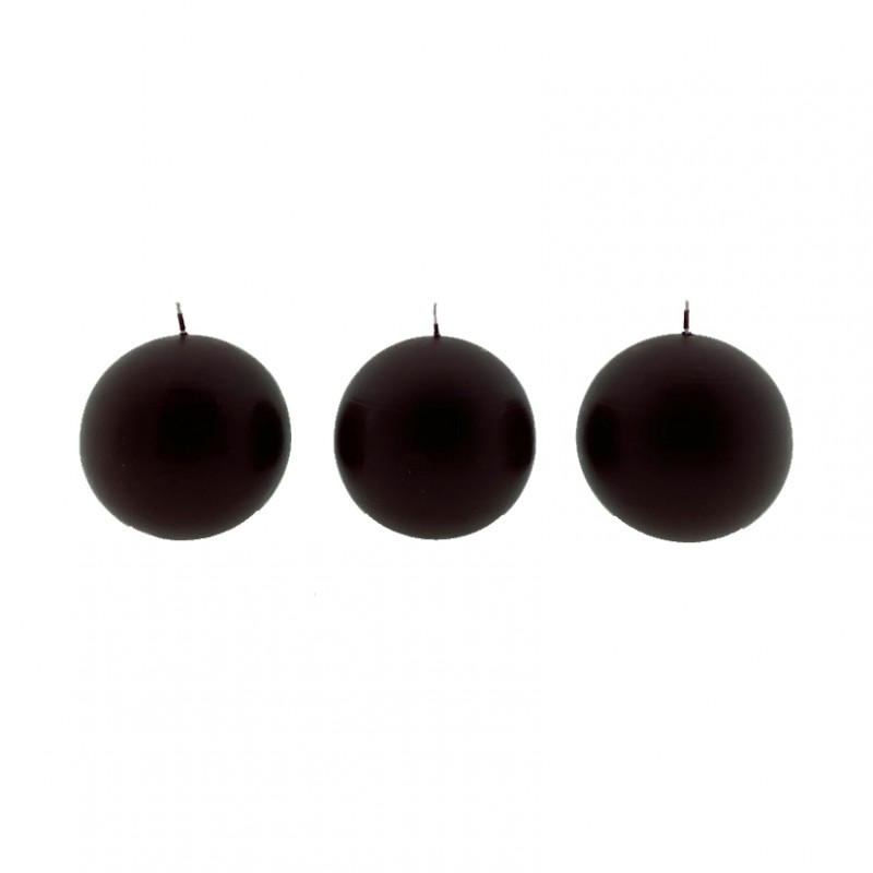 Candele sfera mm80 pz6 -nero