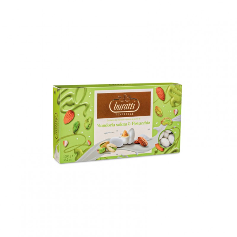 SAPI100 | CONFETTI MANDORLA SALATA/PISTACCHIO KG 1