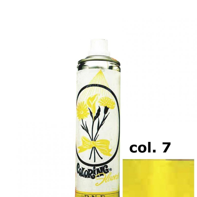 Coloring spray 400ml-yellow