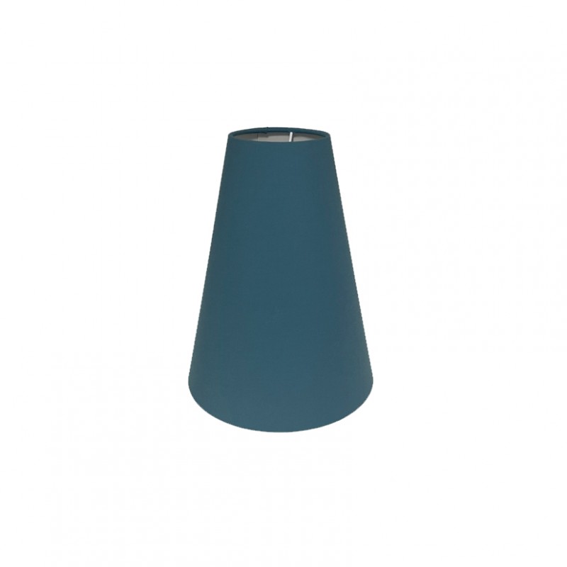 Cappello lampada 20x9xh25cm - azzurro