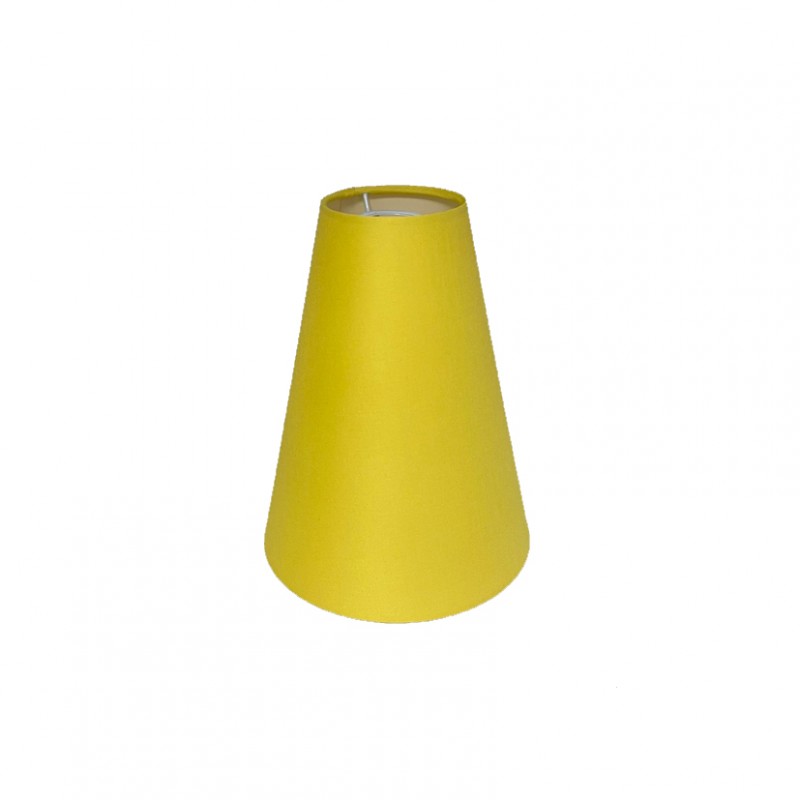 Cappello lampada 20x9xh25cm - giallo viv