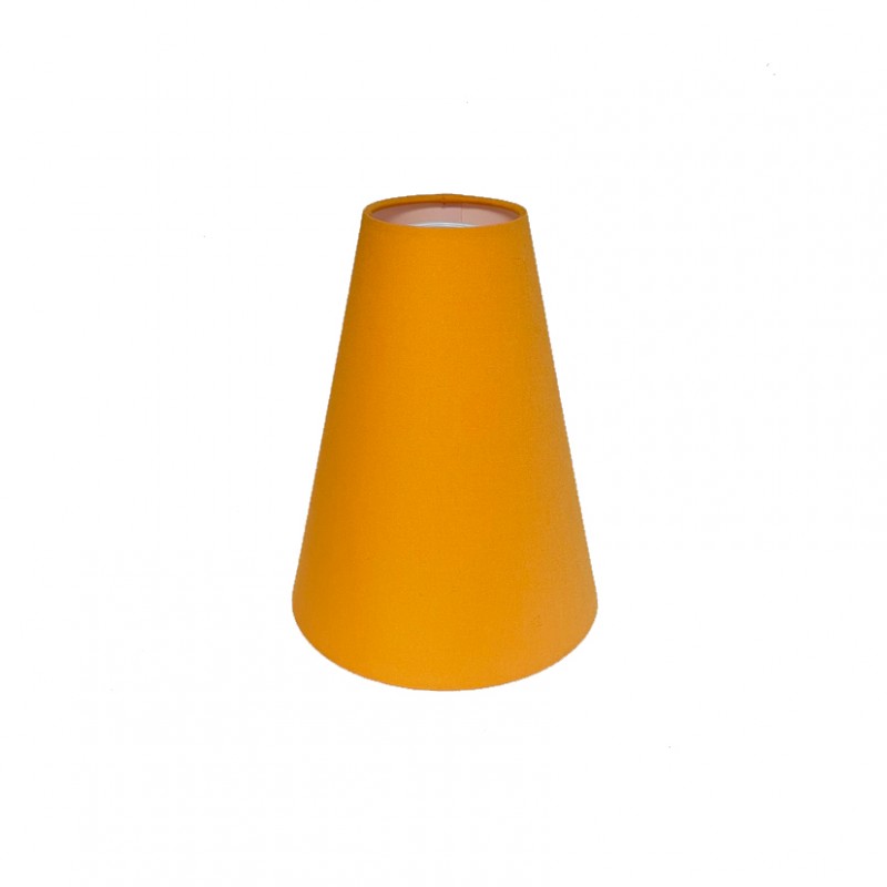 Cappello lampada 20x9xh25cm - mandarino