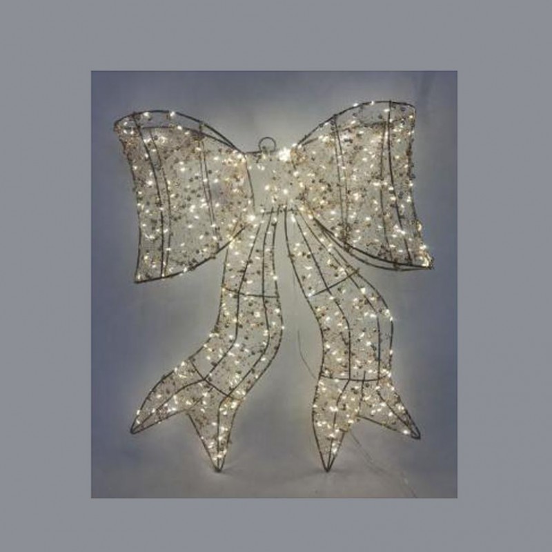 MDTX26-923 | FIOCCO LUCI 400LED 44X8 H56 cm-gold