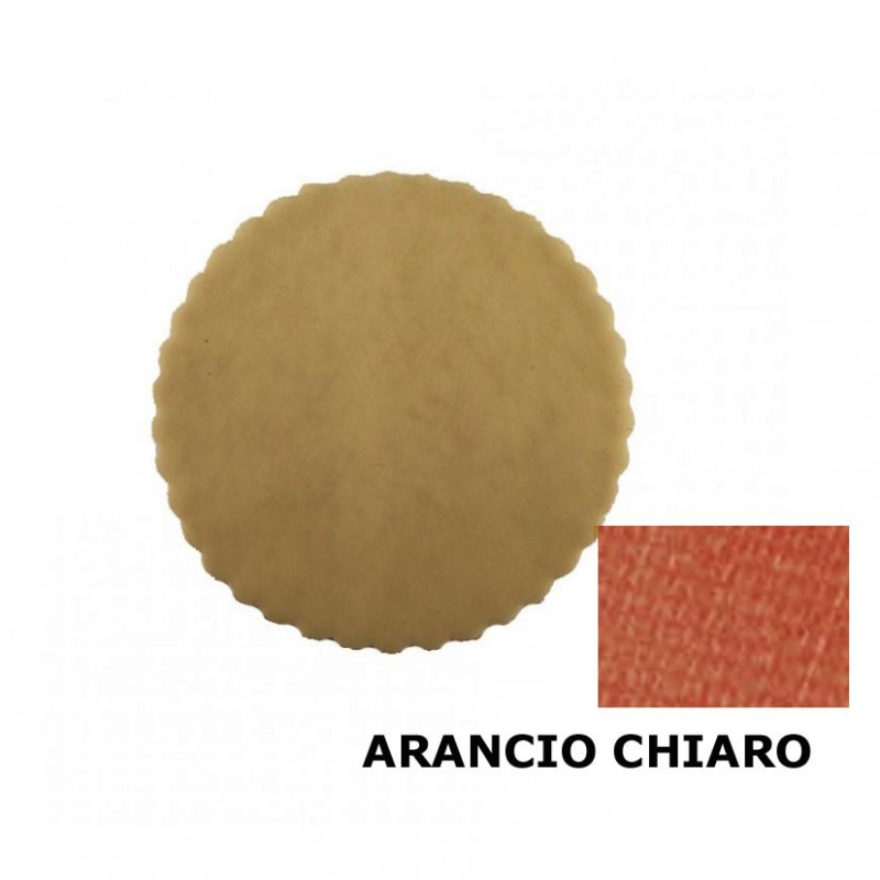 Velo fata organza d24 pz50-arancio chiar