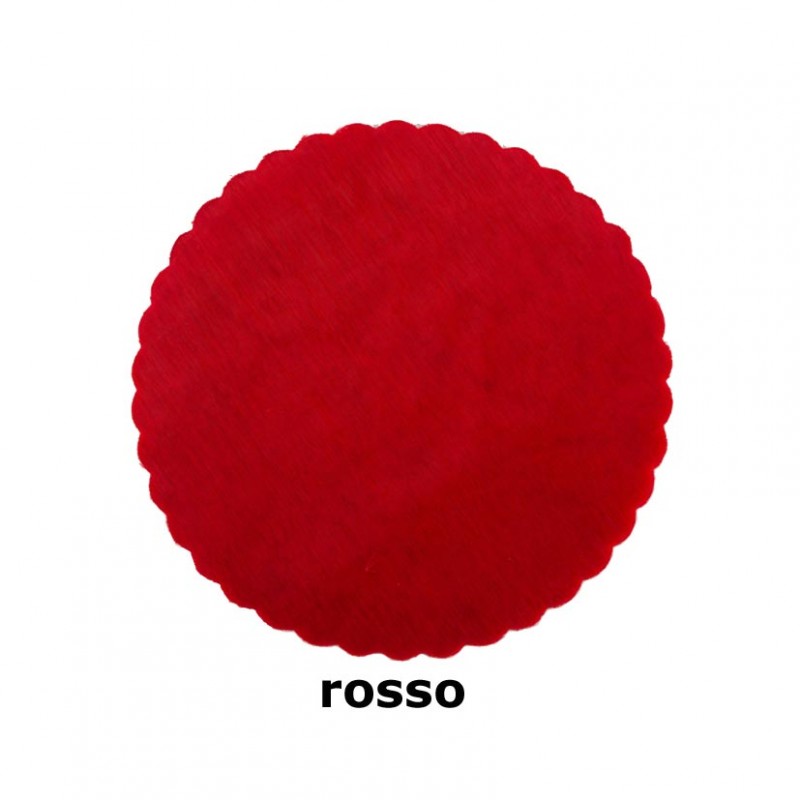 Velo fata organza d24 pz50 - rosso