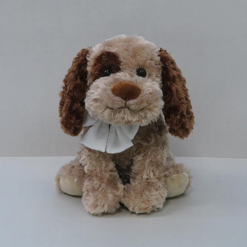 Cane peluche seduto h30 - brown