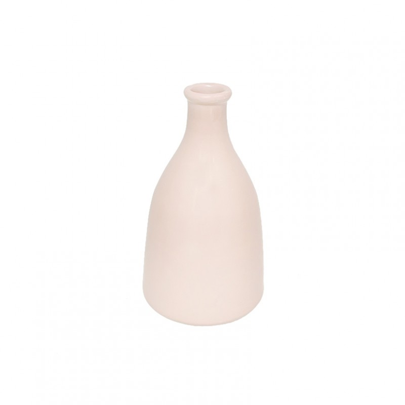 Bottiglia terracotta h20 cm - panna