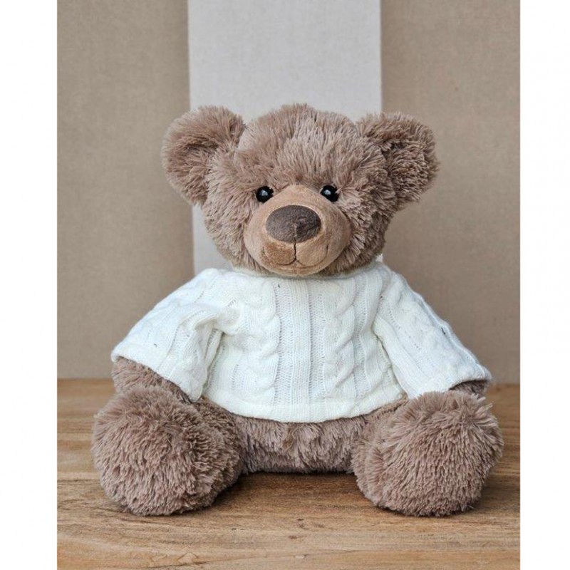 WAC-34103 | ORSO PELUCHE SEDUTO H40 - brown