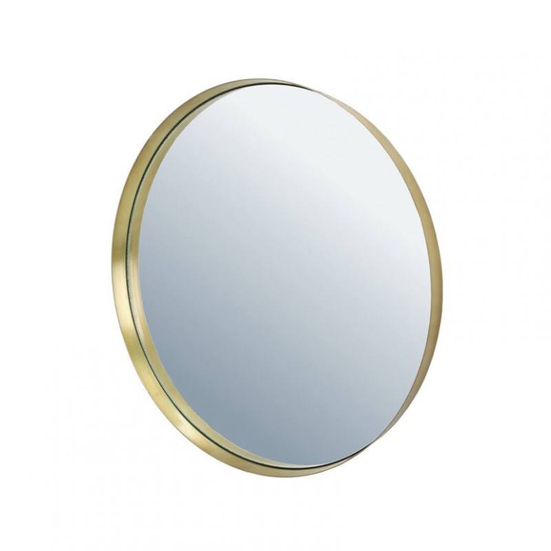 Specchio metallo d43 cm - gold