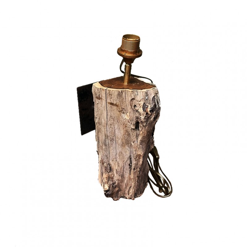 X0321849 | BASE LAMPADA DA MURO LEGNO H49 CM
