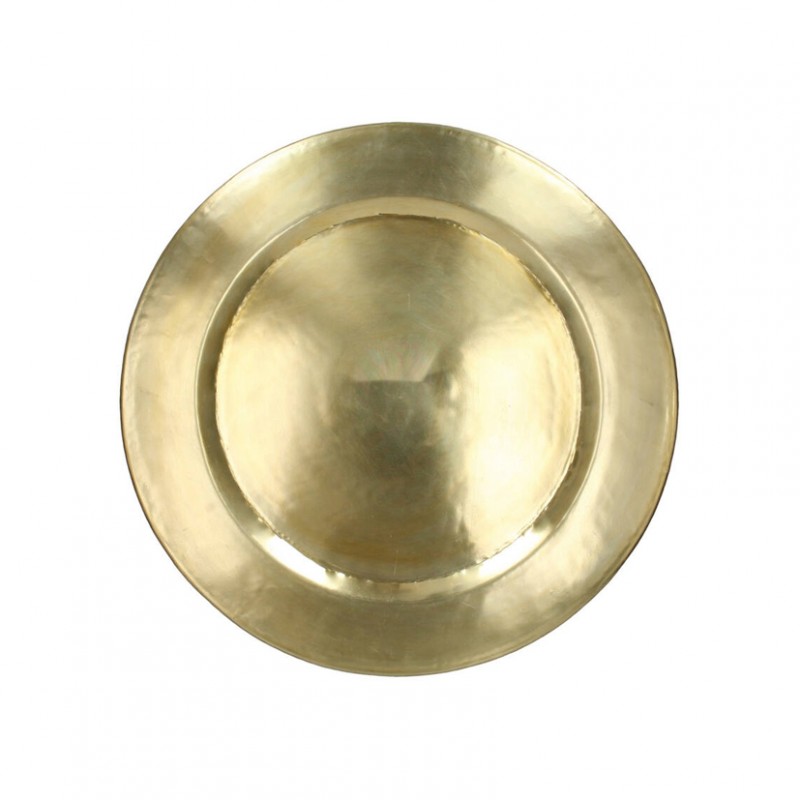 Vassoio metallo d57 cm- gold