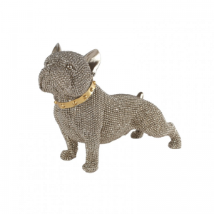 TERRIER GLITTER 22X9X17cm - gold