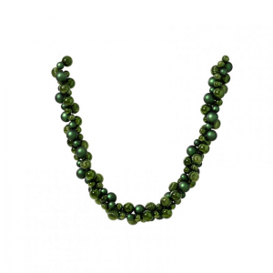 GHIRLANDA PVC 180cm D6cm - pine green