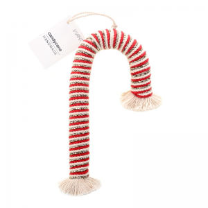 CANDYCANE cotone 1,2X14cm - b.co/rosso