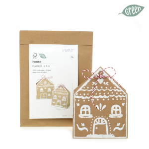 BUSTA CASA carta 11,5X6,5 H15cm PZ5-nat.
