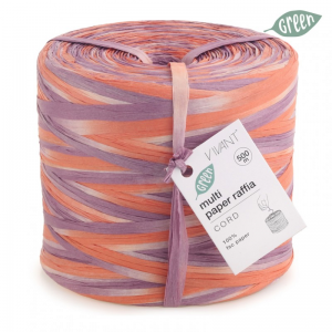 BOBINA MULTI PAPER RAFFIA 500mt - lilla