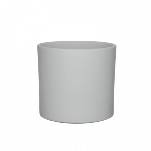 VASO ERA D23 H21,5 cm -light grey mat