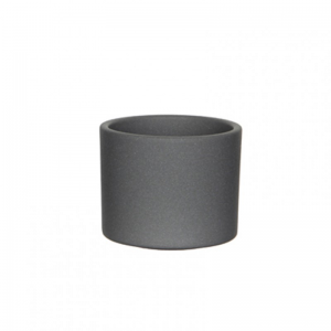 VASO ERA D12 H10 cm - grey