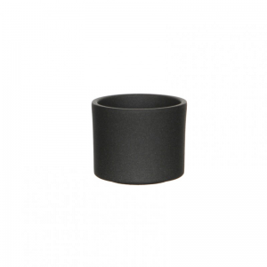 VASO ERA D10,5 H9 cm - dark grey matt