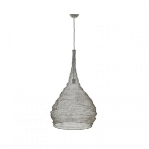 LAMPADARIO LENNART D64 H95 cm -argento