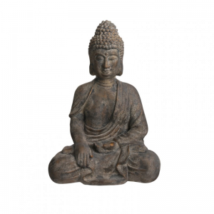 BUDDHA SEDUTO magnesio 46X33 H65 - grey