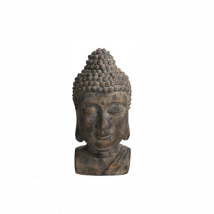 BUDDHA TESTA magnesio 23X26 H48 - grey