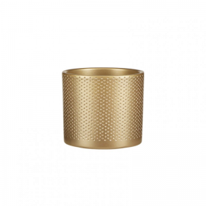 VASO ERA D13,5 H12,5cm - gold rilief