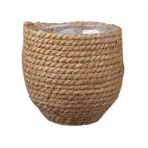 CESTO JORCK D26 H24 SEAGRASS - l.brown