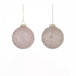 SFERA VETRO 2 MOD. D8 CM - pink