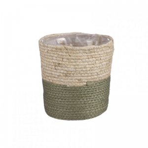 CESTO RACHEL D14 H14 cm - green