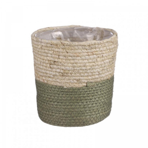 CESTO RACHEL D18 H18 cm - green