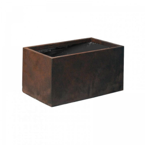 VASCA rettangolare CLAYF.60x30 H30-rust