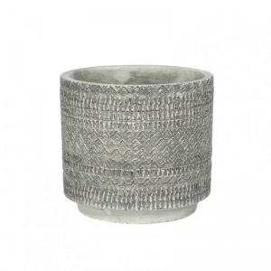 VASO CEMENTO KJELD D17 H16 - grey