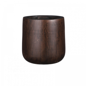 VASO PYKE D31 H31 cm - d.brown