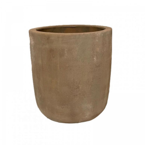VASO CAIRO TERRACOTTA D36 H32 - l.brown