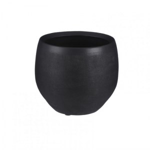 VASO DOURO D20 H18 CM -nero