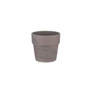 VASO CARINA D13 H12 cm - grey basalt