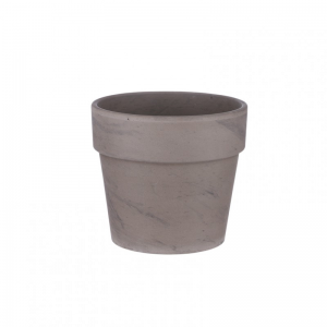 VASO CARINA D17 H14 cm - grey basalt