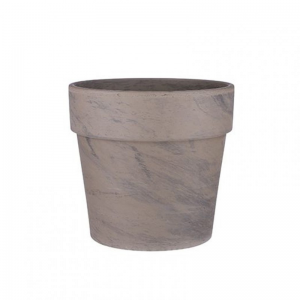 VASO CARINA D24 H22 cm - grey basalt