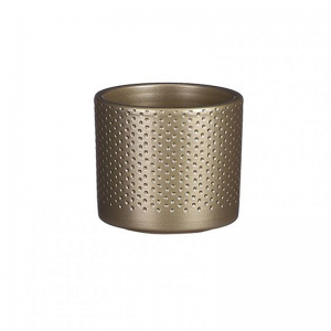 VASO ERA D10 H9cm - gold rilief