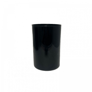 CILINDRO VETRO D10 H15 CM BASIC - nero
