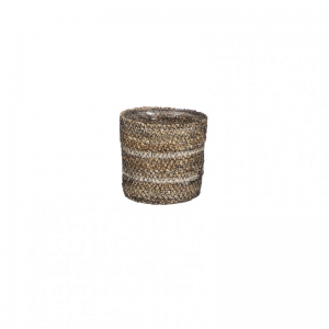 CESTO CELESTIAL SEAGRASS D12 H12 - white